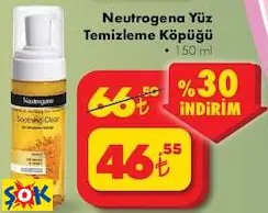 NEUTROGENA YÜZ TEMİZLEME KÖPÜĞÜ